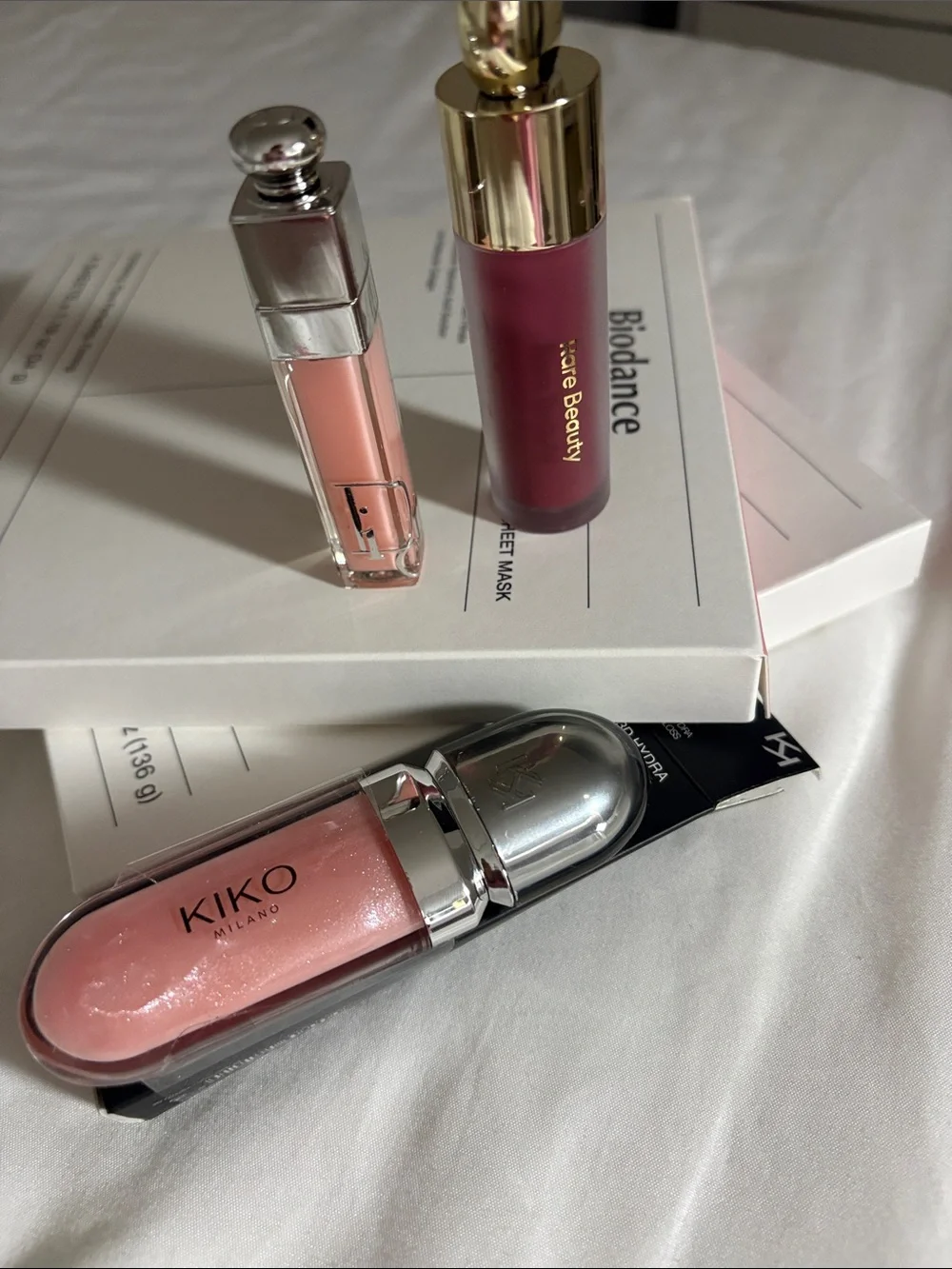 Milano Pink & Rose Lip Gloss Duo - Shimmer and Satin Finishes